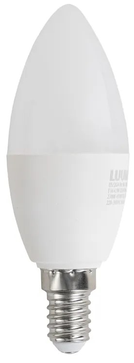 Димируема LED крушка E14 C37 Опал 4.9W 470lm 2700-6500K