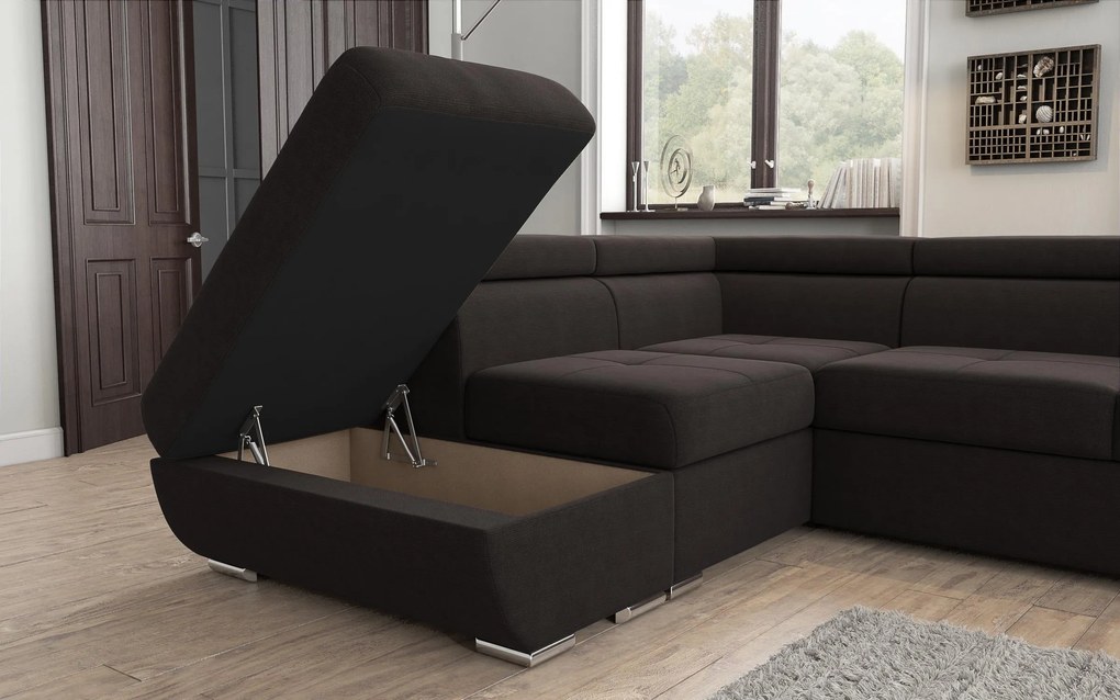 Разтегателен ъглов диван Дилън