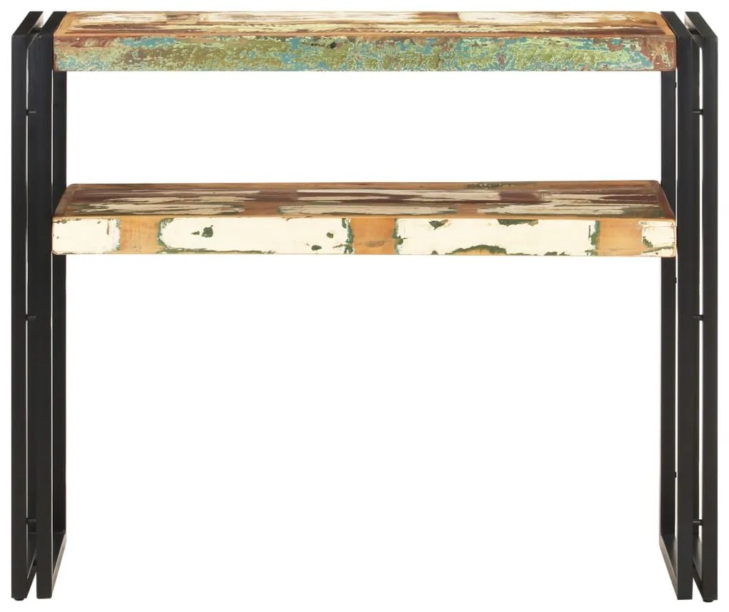 321098 vidaXL Конзолна маса, 90x30x75 см, регенерирано дърво масив