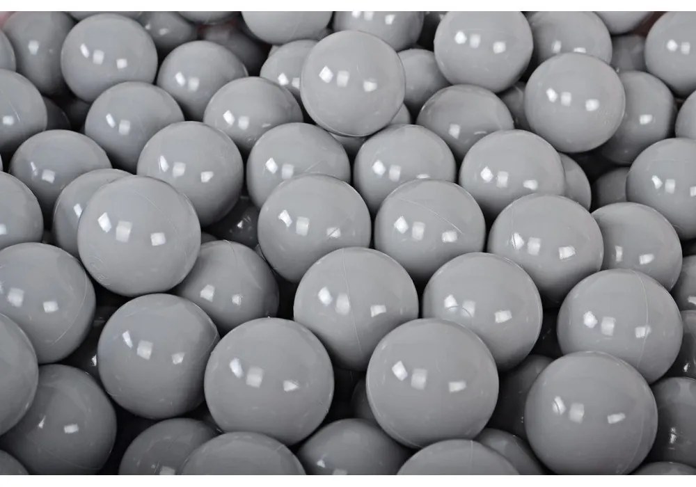 Кремав кадифен басейн с топки ø 90x30 cm Montessori – Meowbaby