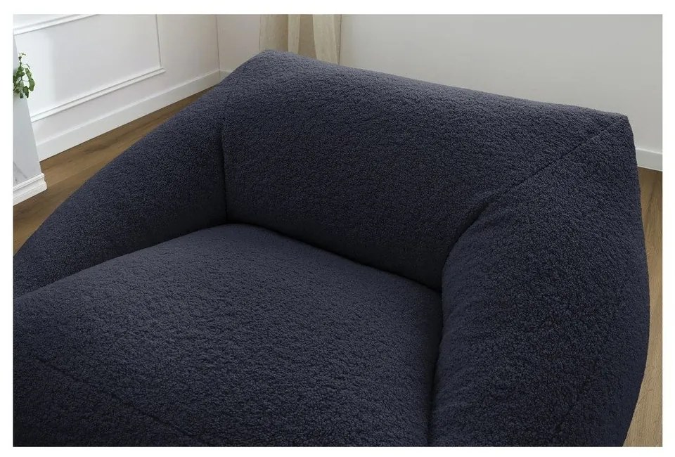 Тъмносин пуф Lilibet – Bobochic Paris