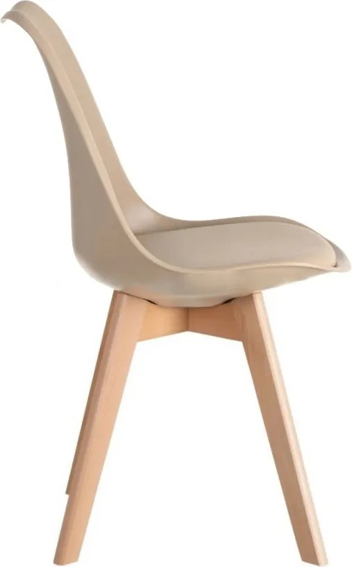 Кухненски стол Fiona-бежово (4) парчета