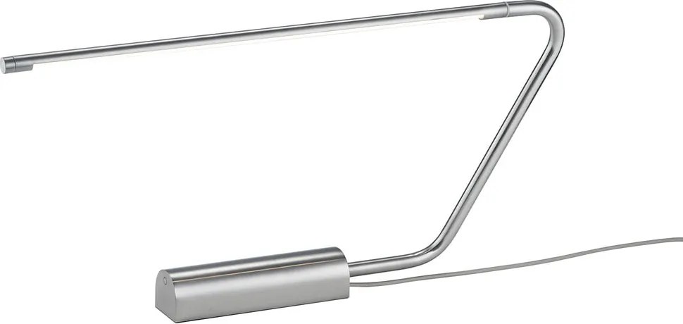 LED настолна лампа в сребрист цвят (височина 33 cm) Olea – Trio Select