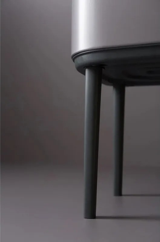 Кош за боклук Brabantia Bo Touch 651105, 36 л, Плавно и безшумно отваряне, Голям отвор, Сив