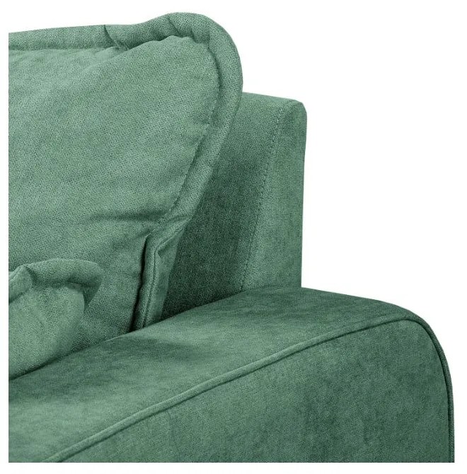 Тюркоазен ъглов диван (ляв ъгъл) Beata - Ropez