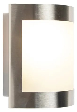 Модерна външна стенна лампа от неръждаема стомана IP44 - Mira