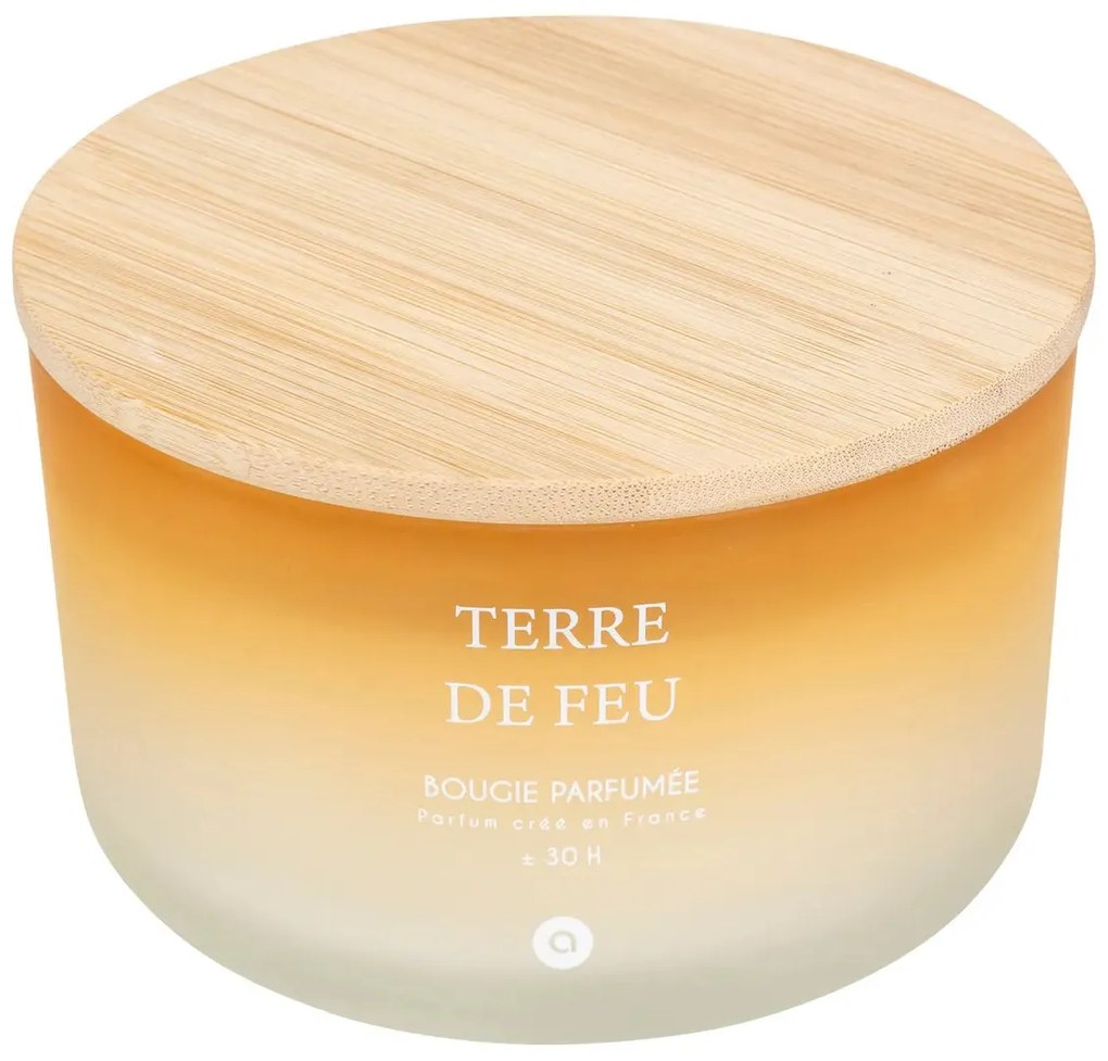 Ароматна свещ atmosphera Sana, Стъкло, 420 g - Terre d’Ailleurs