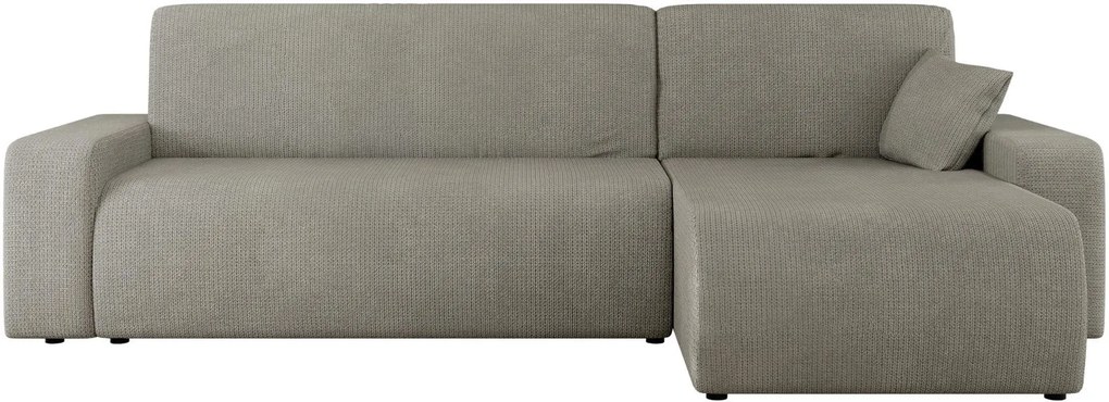 Ъглов диван Piano L-Сив