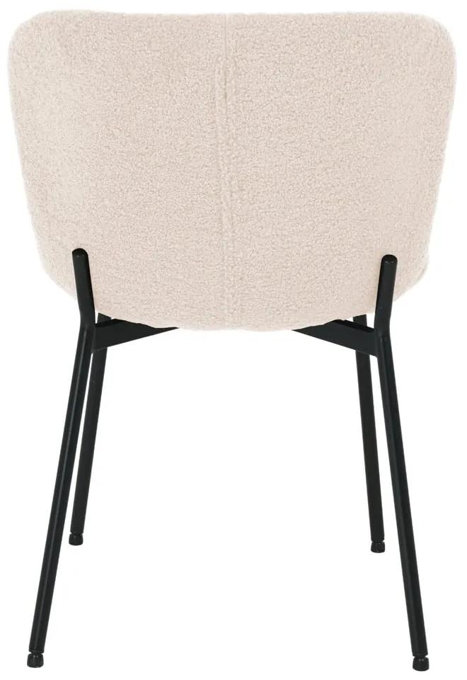 Бежови трапезни столове в комплект 2 броя Teddy – Furnhouse