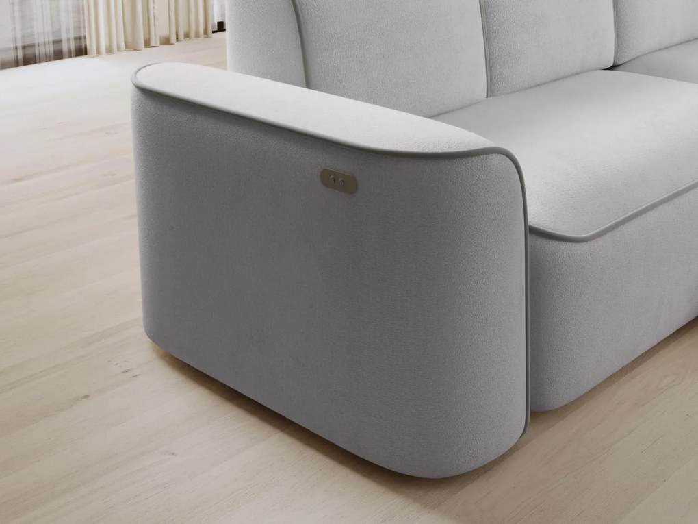 Ъглов диван Umbert-Gkri Anoixto-Right