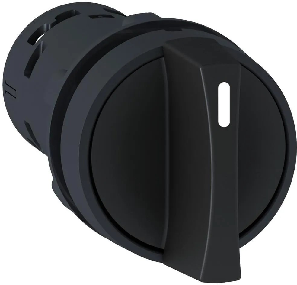 SE Превключвател монолитен черен 1-0-2 2NO Ø22mm XB7  - XB7ND33