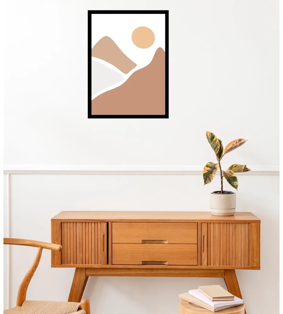 Постер 29x41 cm Mountains – Veronika Boulová