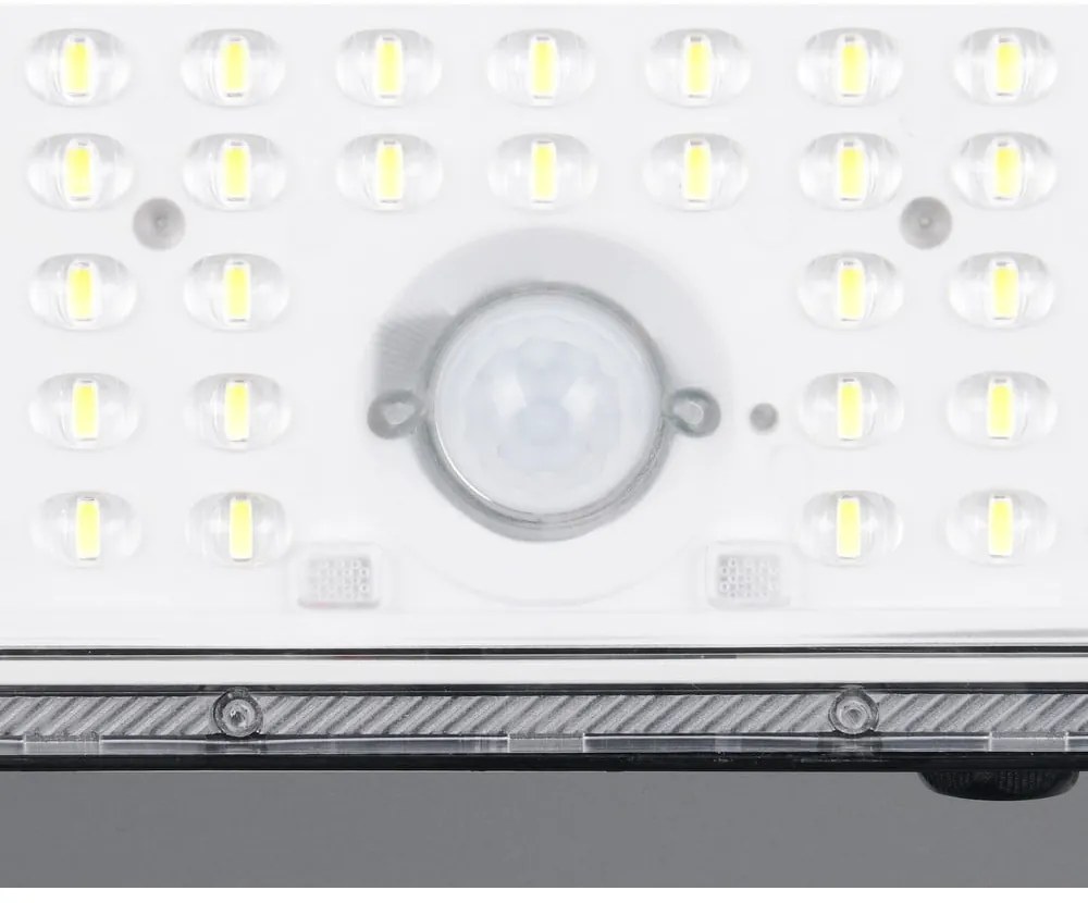 LED стенно външно осветително тяло с таймер и соларен панел (височина 19 cm) Acora – Reality