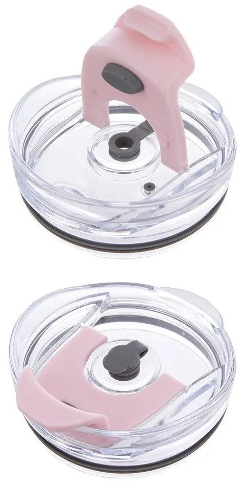 Розова термочаша със сламка 1,2 l Termo – Orion