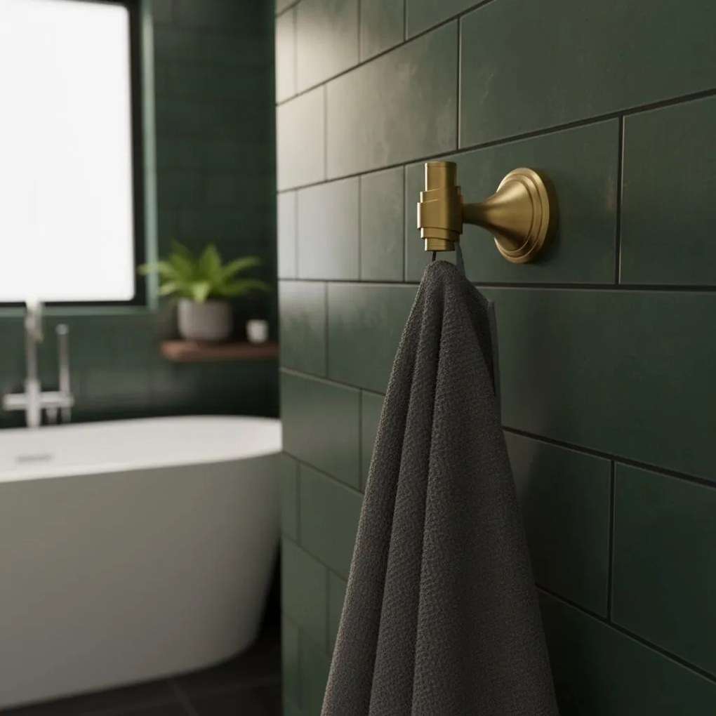 Закачалка за баня 16101 Aristo Brushed Gold