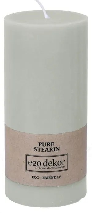 Тюркоазено синя свещ Friendly, време на горене 50 ч. Eco - Eco candles by Ego dekor