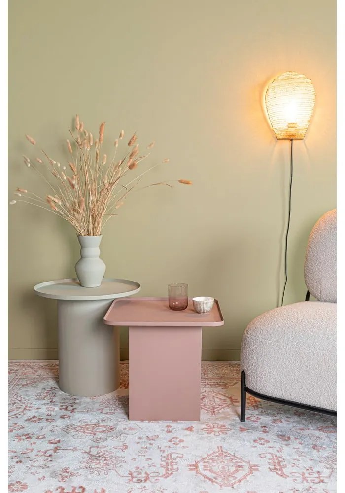 Метална кръгла странична масичка ø 45,5 cm Sverre – White Label