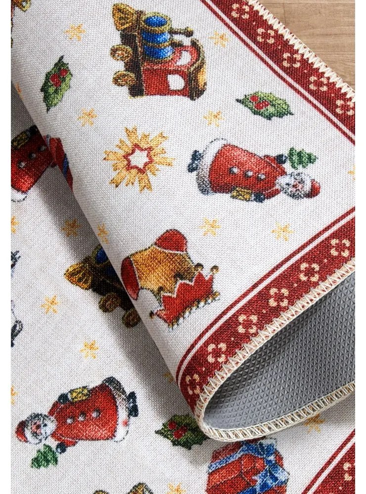 Червен килим с коледен мотив 50x80 cm Red Christmas – Villeroy&amp;Boch