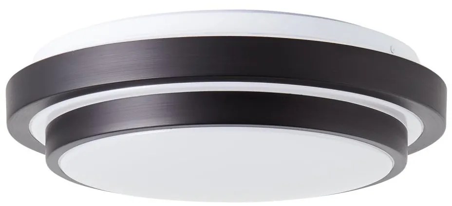 Brilliant - LED Плафониера MALMÖ LED/12W/230V 3000K Ø 34,5 см черен