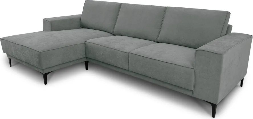 Тъмносив ъглов диван (ляв ъгъл) Copenhagen – Scandic