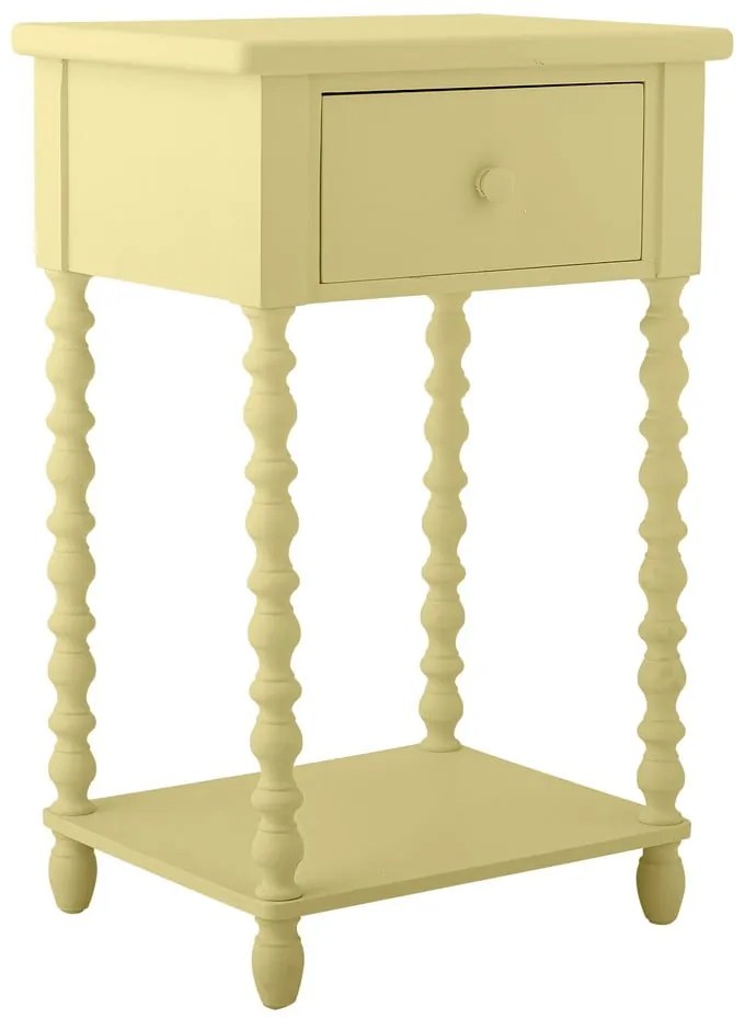 Светложълто нощно шкафче Salino – Bloomingville