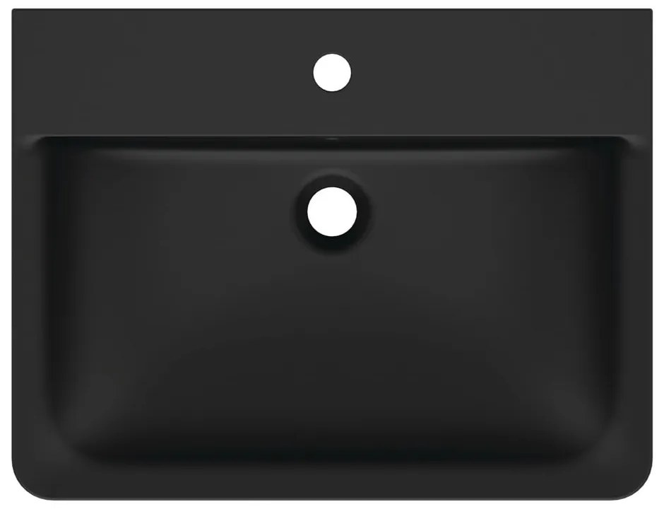 Матово-черна керамична мивка 60x46 cm Silk Black – Ideal Standard