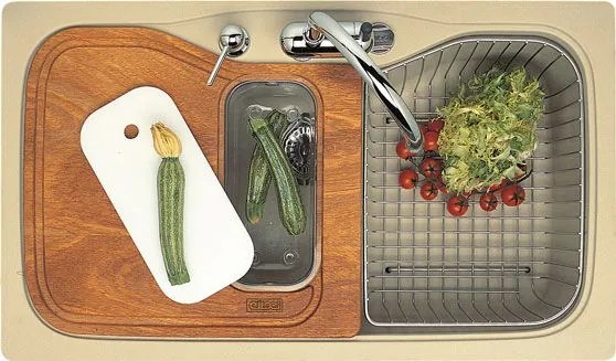 Поликарбонатна дренажна купа за мивка Fox ELLECI