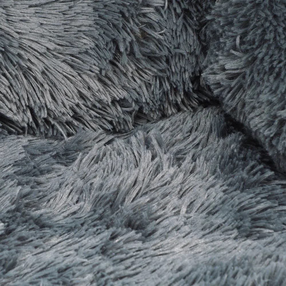 Тъмносиво покривало за седалка за куче 75x80 cm – Love Story