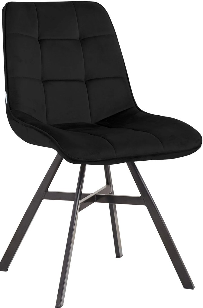 Кухненски стол Gina-черен (2) парчета