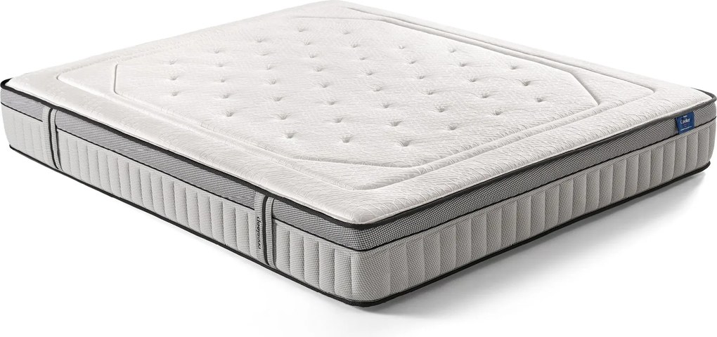 Матрак Onesleep, Cooler Adapt Sleep Technology, 200x200x28, Среден към твърд, Покет пружина, Високоеластична пяна