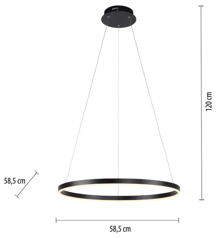 LED ПЕНДЕЛ 28W