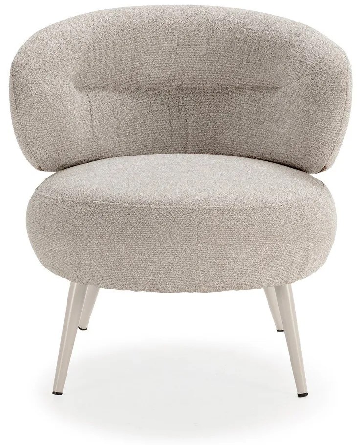 Бежово кресло Liva – MOME