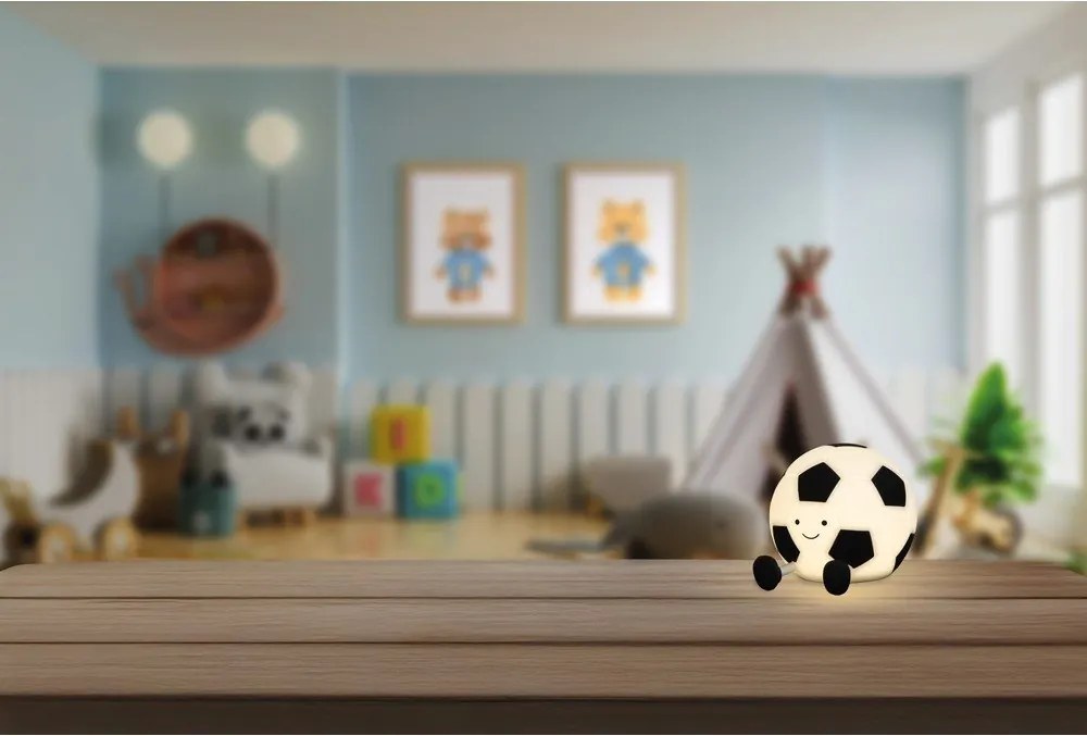 Черно-бял детска нощна лампа Kalle – Fischer &amp; Honsel