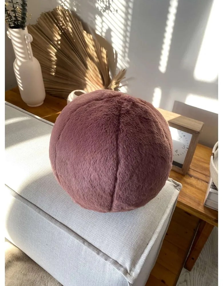 Декоративна възглавница от микроплюш ø 25 cm Top – Mioli Decor