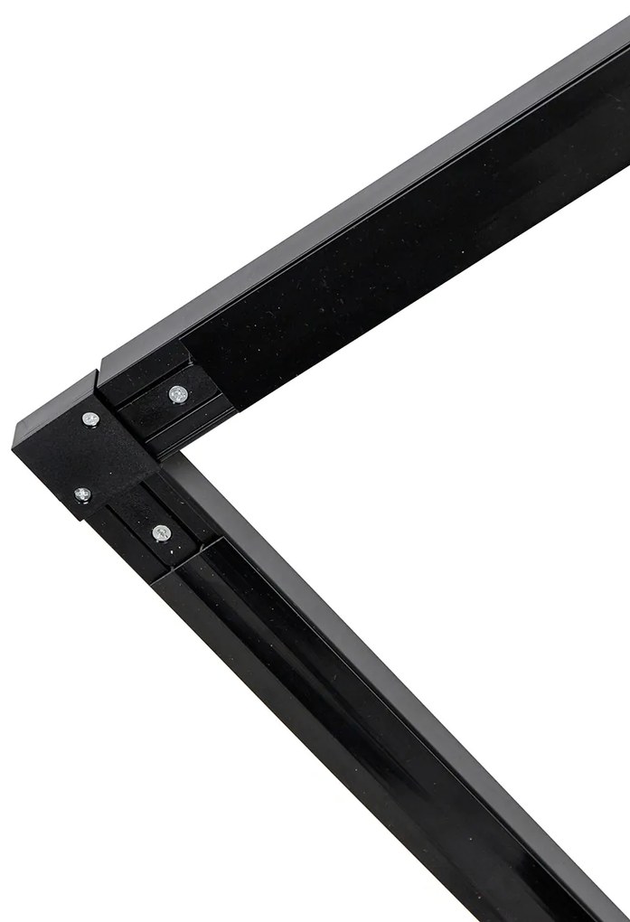 Модерна 1-фазна релсова система с 5 тъмно бронзови прожектори - Jeana