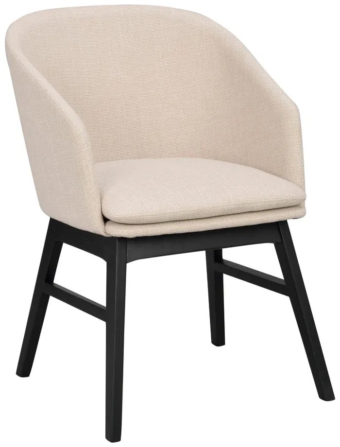 Бежови тапицирани трапезни столове в комплект 2 бр. Windham – Rowico