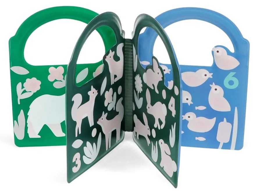 Интерактивна играчка Colour changing bath book Woodland – Rex London