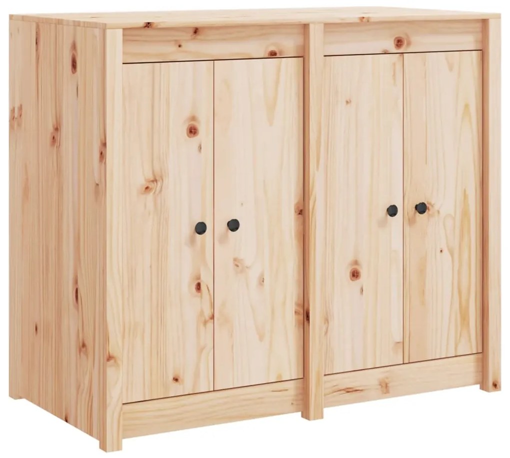 3196155 vidaXL Кухненски шкаф за открито, MEPPEL, бор масив