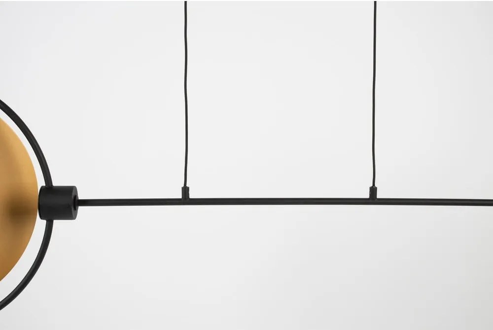 LED затъмняващо се висящо осветително тяло в цвят жълта охра и черно Sirius – Zuiver