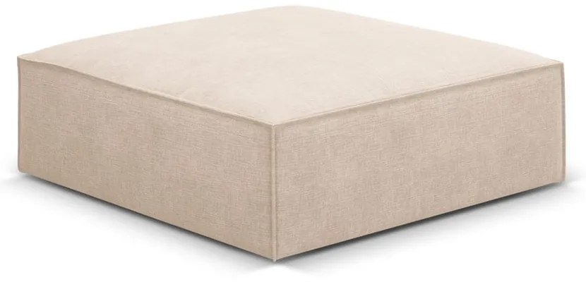 Бежова шенилова табуретка Vanda – Mazzini Sofas