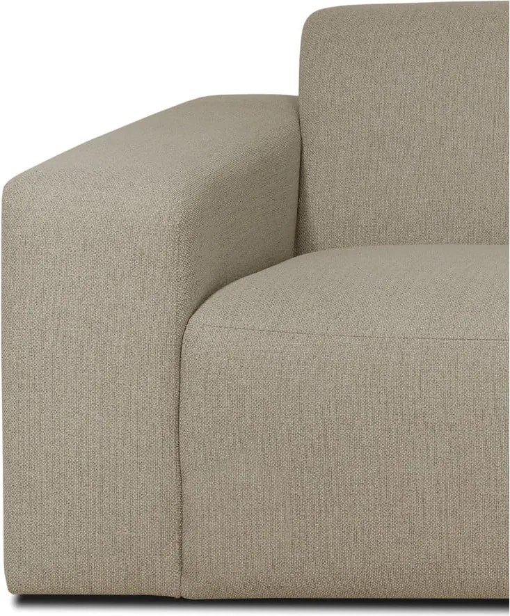 Бежов ъглов диван (ляв ъгъл) Roxy - Scandic