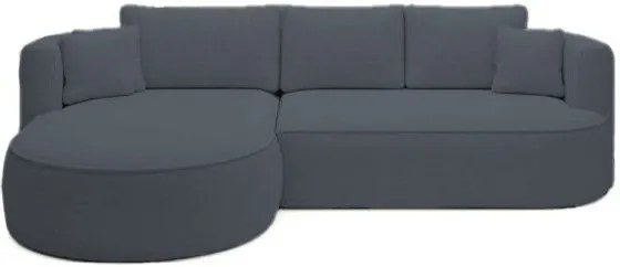 Ъглов диван Айрис Мини-сив-ляв