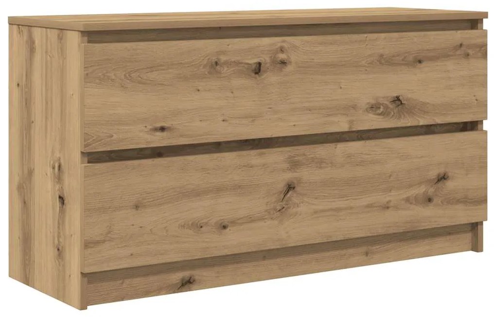 861813 vidaXL ТВ шкаф Artisan Oak 100x35x54 cm Инженерна дървесина