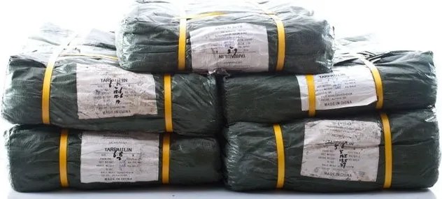 Зелено-сребриста мразоустойчива мушама 3m x 7m