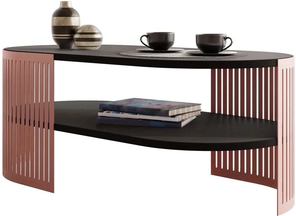 Холна маса Fikoli Ember II-Черен