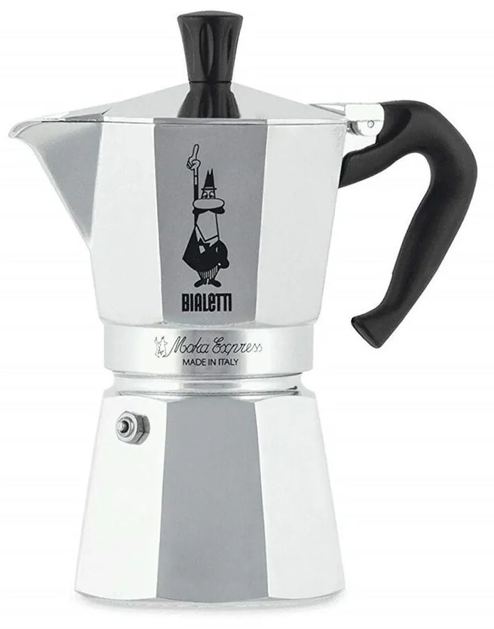 Италианска Кафеварка Bialetti Moka Express Алуминий 300 ml 6 чаши за чай