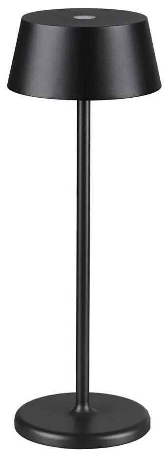 Ideal Lux - LED регулируема сензорна лампа PURE LED/1,5W/3,7V CRI 90 IP54 черна