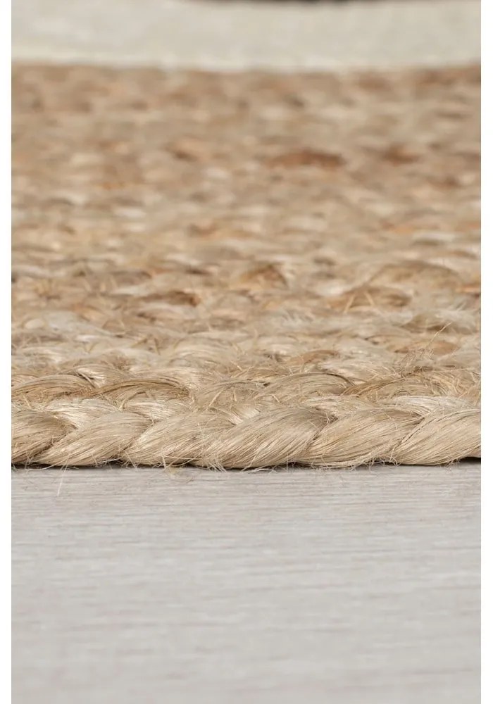 Ютен детски килим в естествен цвят 100x100 cm Bertie Bear – Flair Rugs
