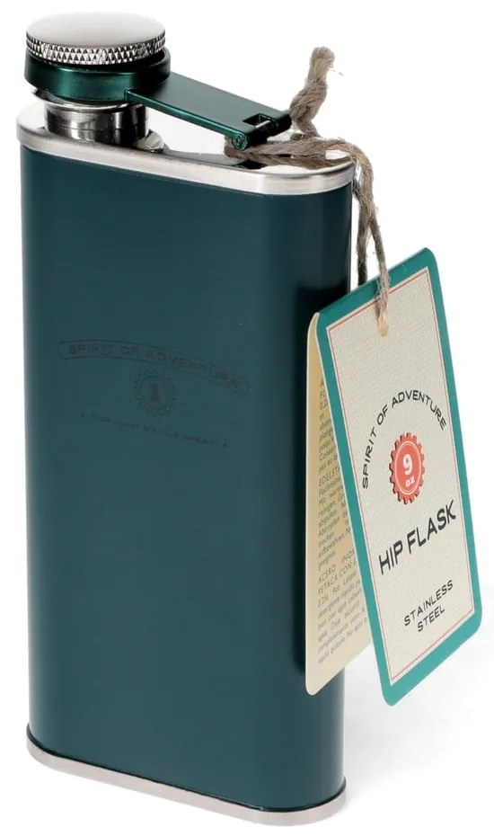 Тюркоазена колба от неръждаема стомана 250 ml Spirit of Adventure – Rex London