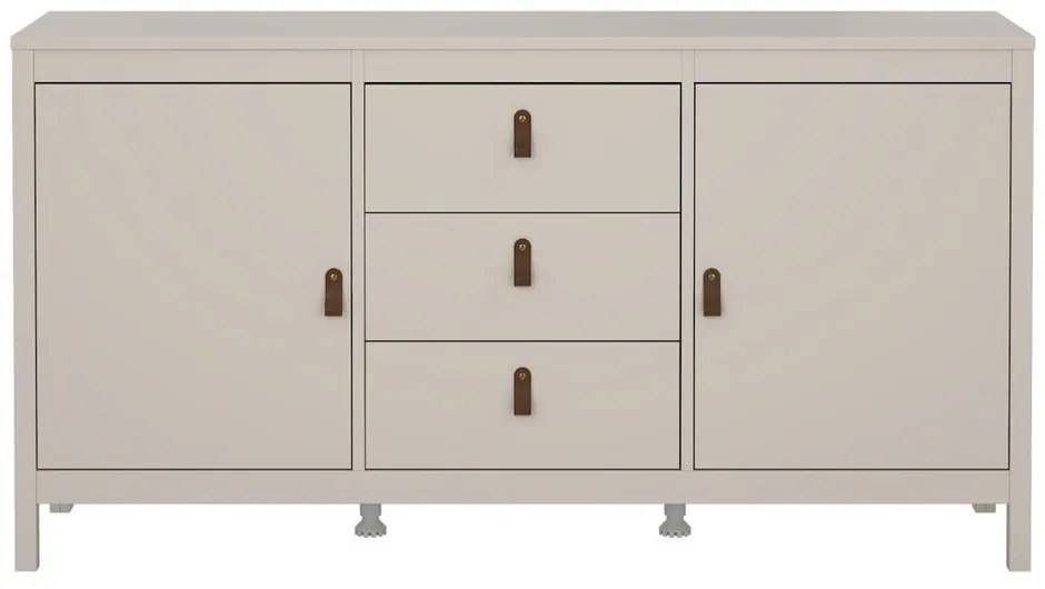 Сиво-бежов скрин 152x80x38 cm Madrid – Tvilum